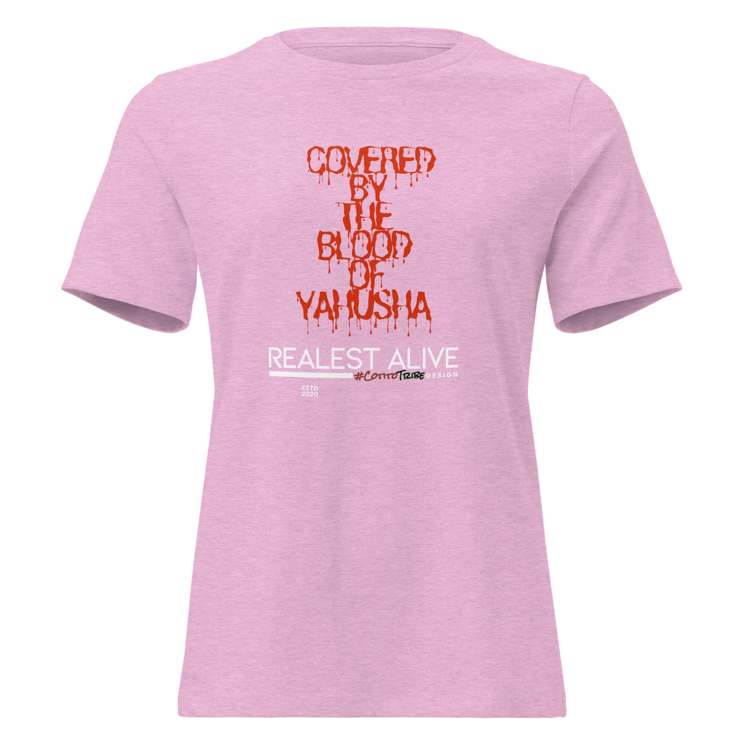 #CotitoTribe Collection Covered by the Blood Women&#39;s Relaxed T-Shirt