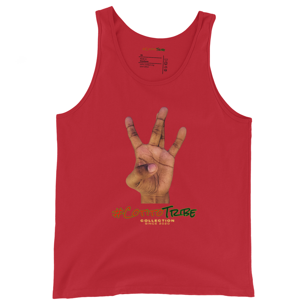#CotitoTribe Collection W&#39;s Up Unisex Organic Cotton Tank Top