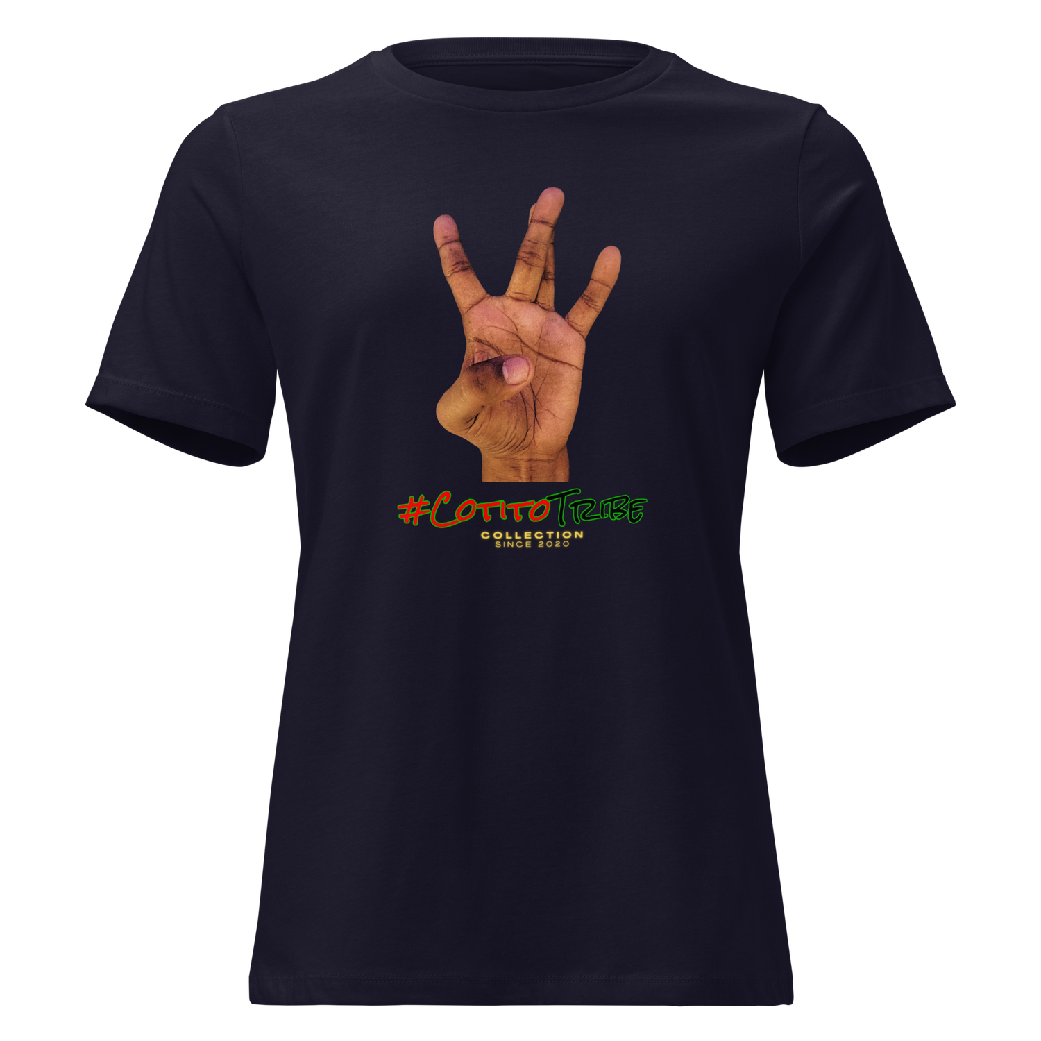 #CotitoTribe Collection W&#39;s Up Women’s Relaxed T-Shirt