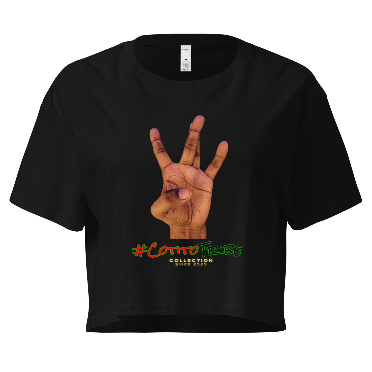 #CotitoTribe Collection W&#39;s Up Women’s Crop Top