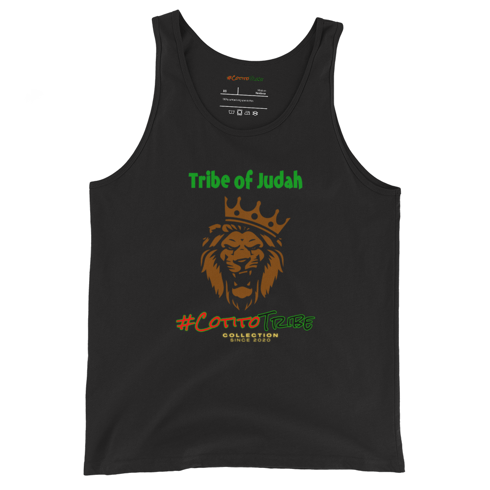 #CotitoTribe Collection Tribe of Judah Unisex Organic Cotton Tank Top