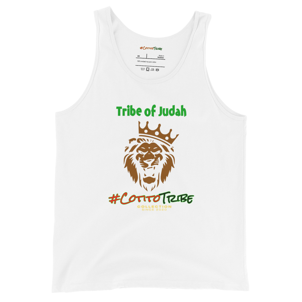 #CotitoTribe Collection Tribe of Judah Unisex Organic Cotton Tank Top