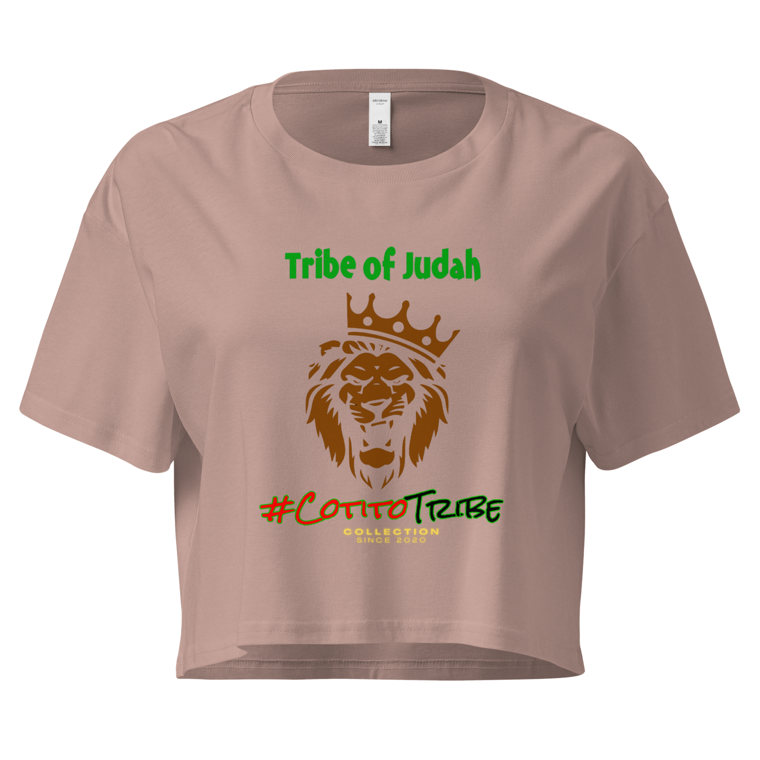 #CotitoTribe Collection Tribe of Judah Women’s Crop Top