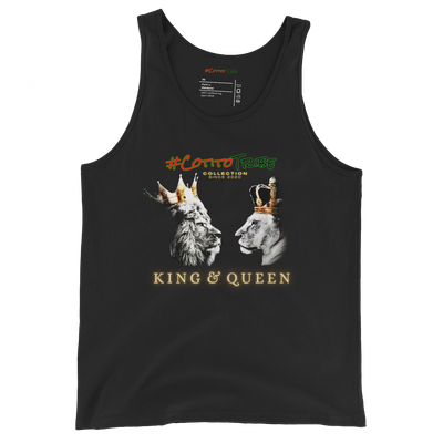 #CotitoTribe Collection King &amp; Queen Unisex Organic Cotton Tank Top