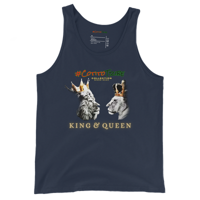 #CotitoTribe Collection King &amp; Queen Unisex Organic Cotton Tank Top