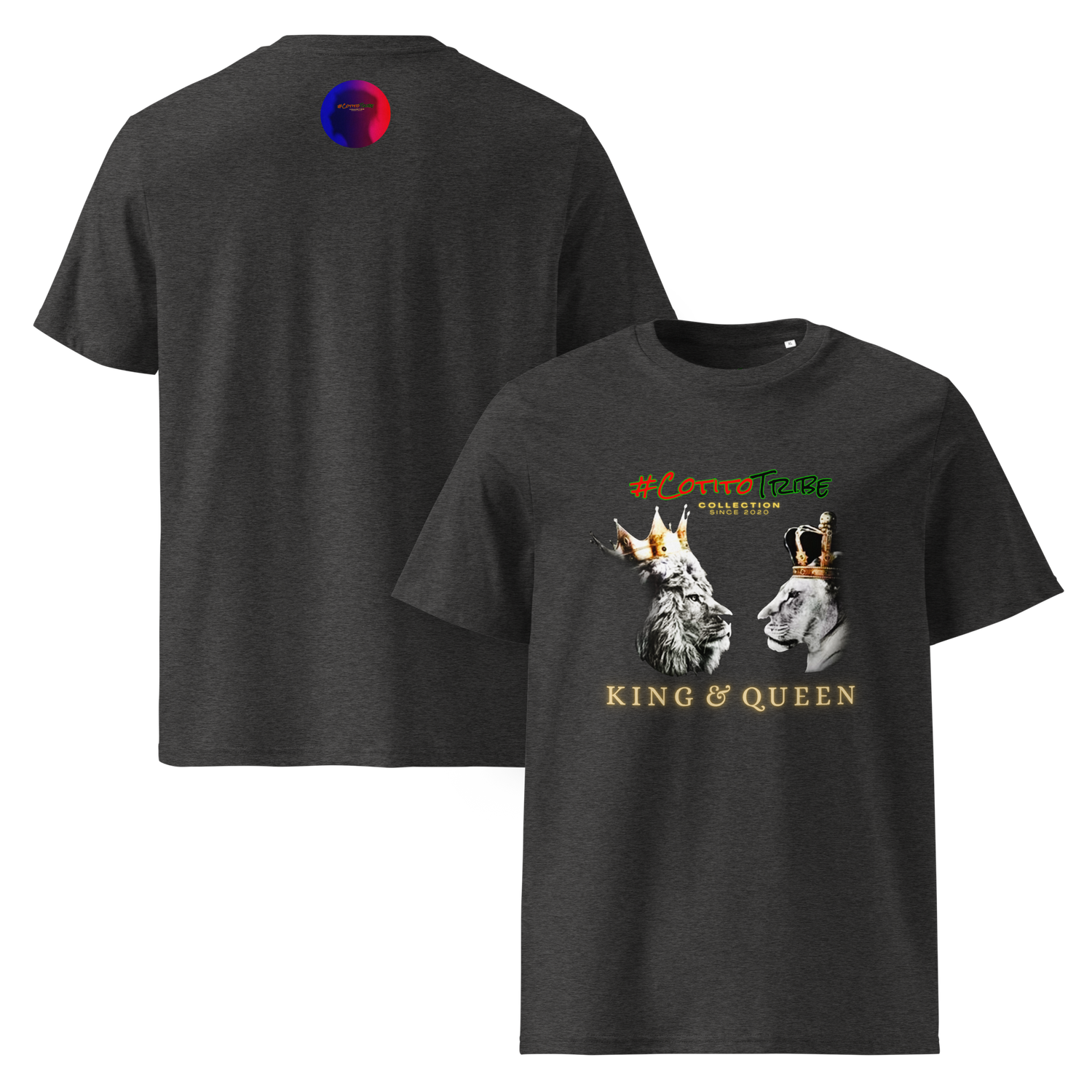 #CotitoTribe Collection King &amp; Queen Organic Cotton T-Shirt