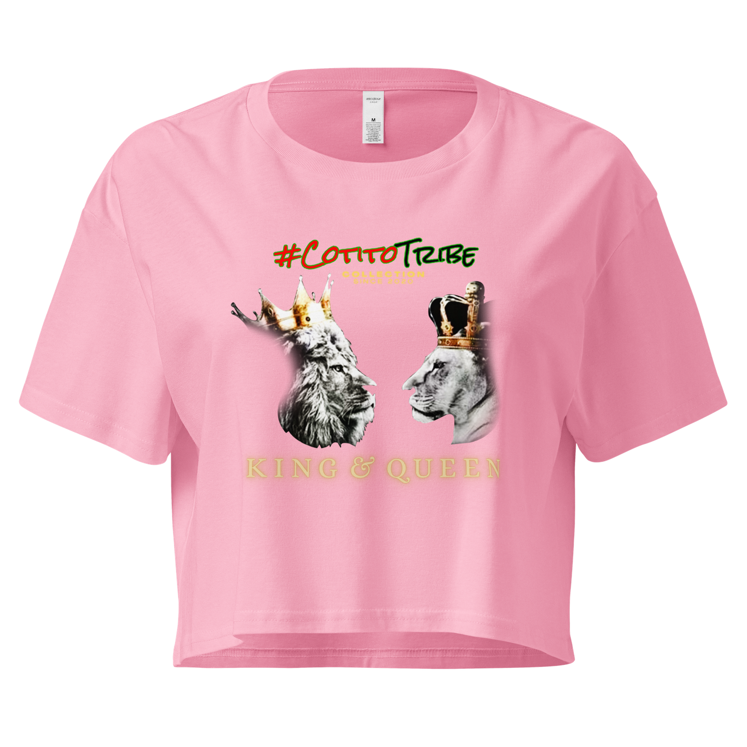 #CotitoTribe Collection King &amp; Queen Crop Top