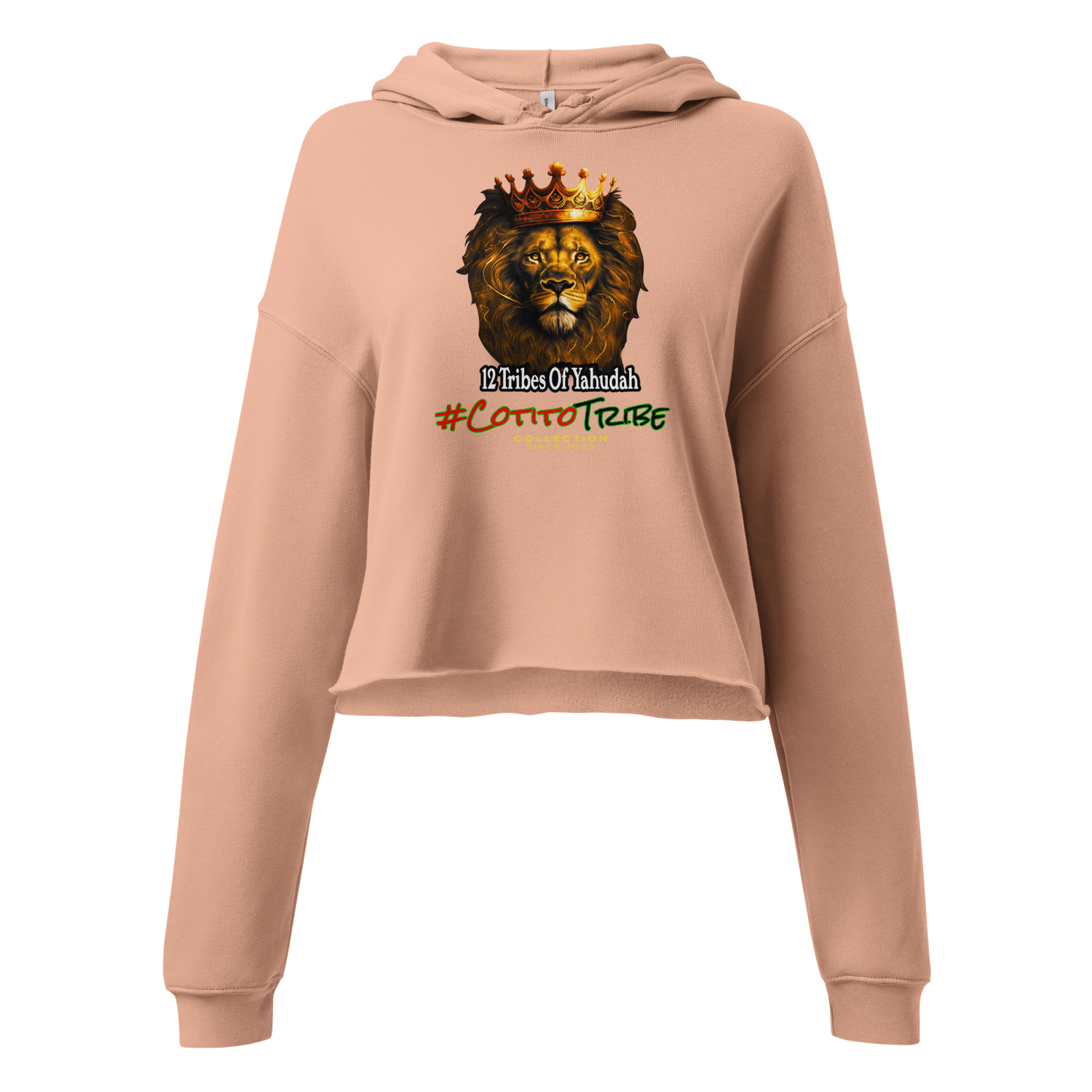 #CotitoTribe Collection 12 Tribes Cropped Hoodie