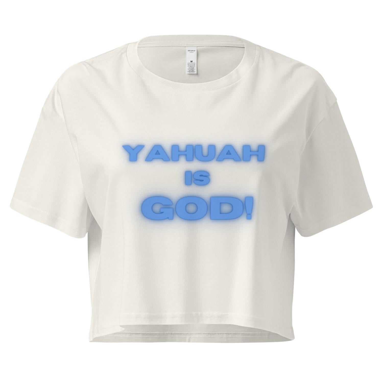 #CotitoTribe Collection God&#39;s Name Women’s Crop Top