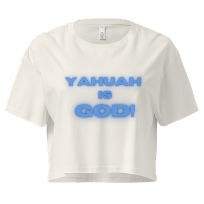 #CotitoTribe Collection God&#39;s Name Women’s Crop Top
