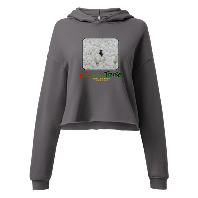 #CotitoTribe Collection Black Sheep Cropped Hoodie