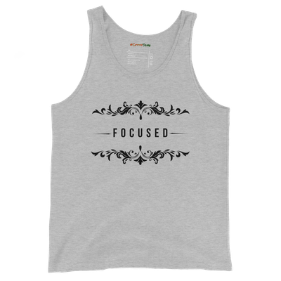 #CotitoTribe Collection Focused Men&#39;s Organic Cotton Tank Top