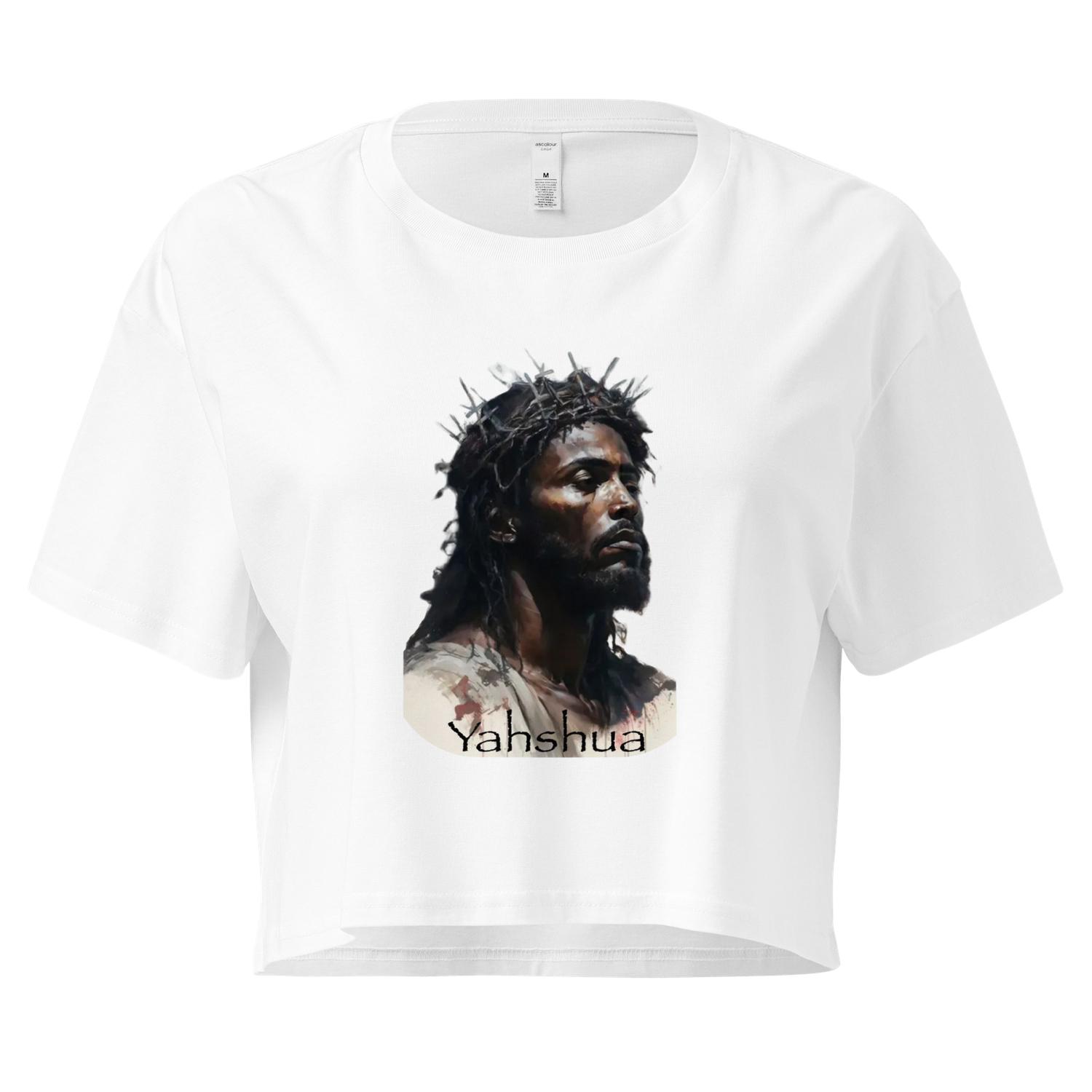 #CotitoTribe Collection Yahshua Women’s Crop Top