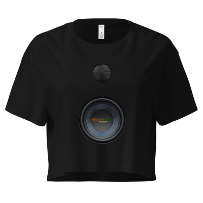 #CotitoTribe Collection Speaker-Woman Women’s Crop Top