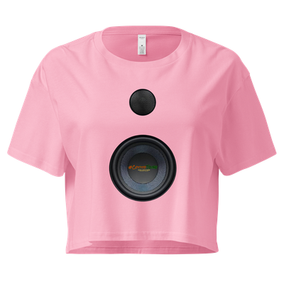 #CotitoTribe Collection Speaker-Woman Women’s Crop Top