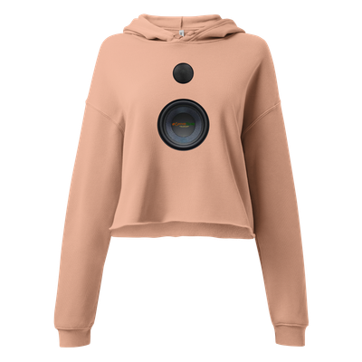 #CotitoTribe Collection Speaker-woman Cropped Hoodie