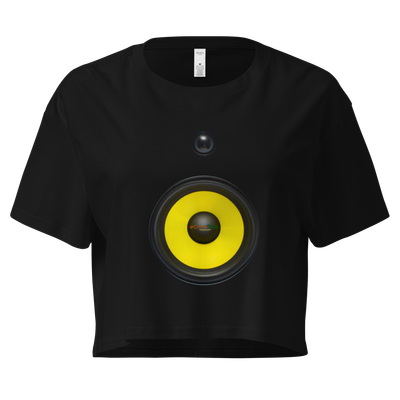 #CotitoTribe Collection Speaker-Woman II Women’s Crop Top