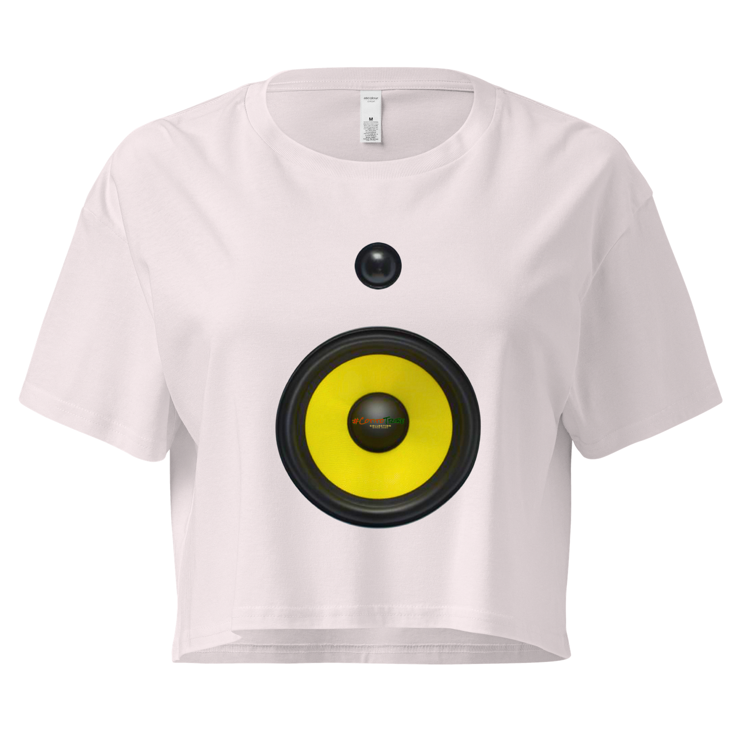 #CotitoTribe Collection Speaker-Woman II Women’s Crop Top