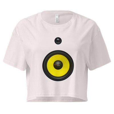 #CotitoTribe Collection Speaker-Woman II Women’s Crop Top
