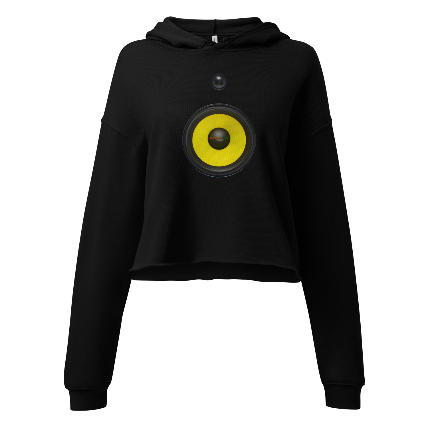 #CotitoTribe Collection Speaker-Woman II Cropped Hoodie