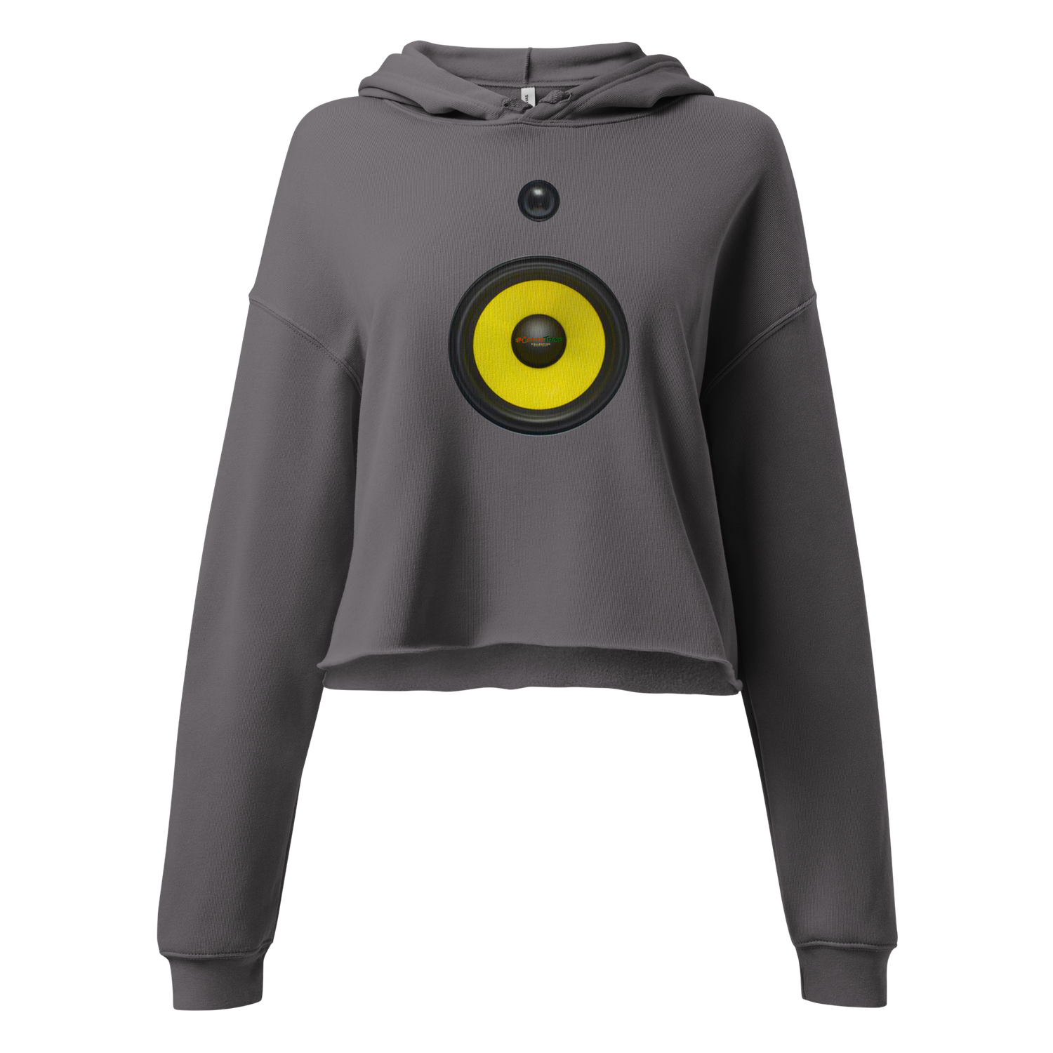 #CotitoTribe Collection Speaker-Woman II Cropped Hoodie