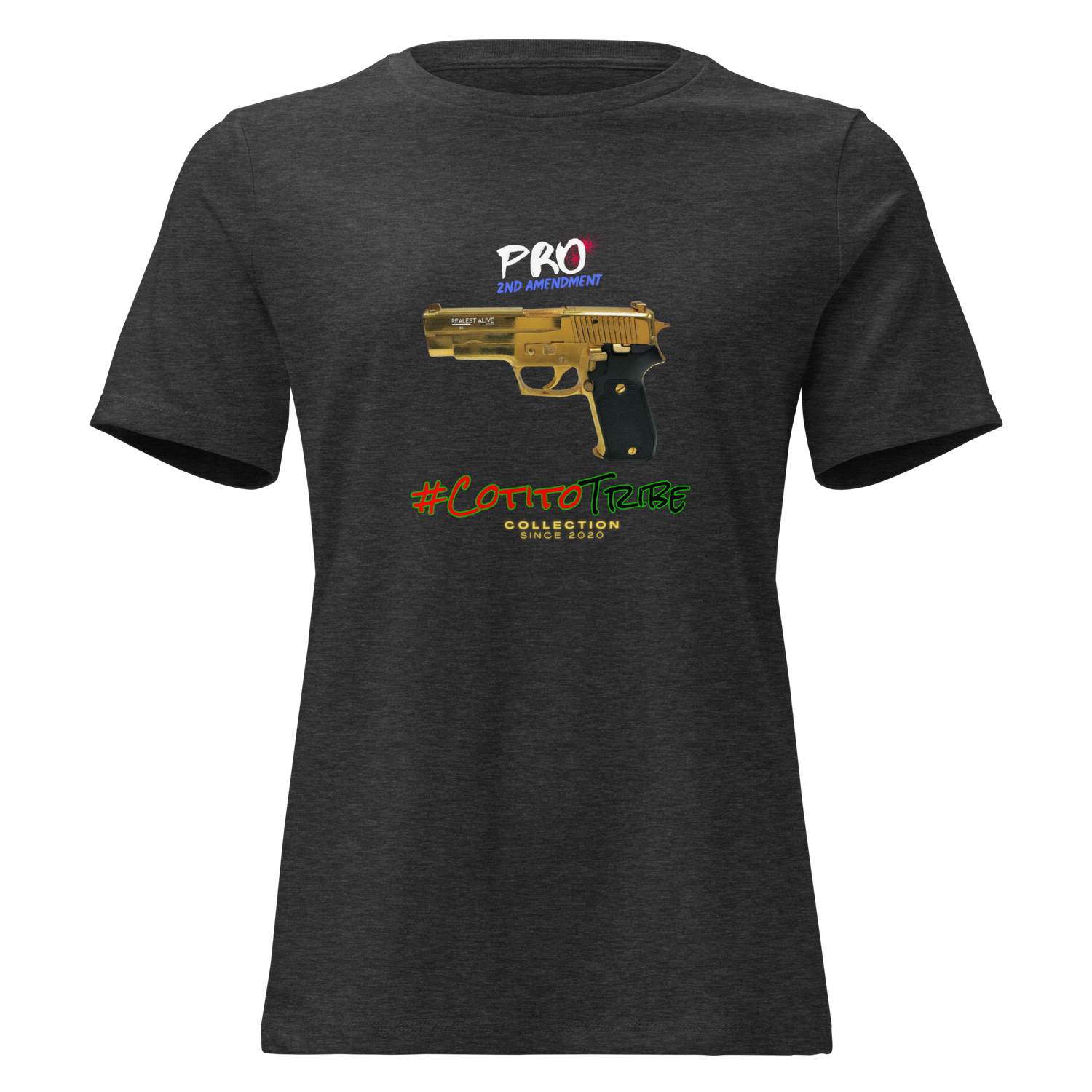 #CoitoTribe Collection Gun Law Women&#39;s Relaxed T-Shirt