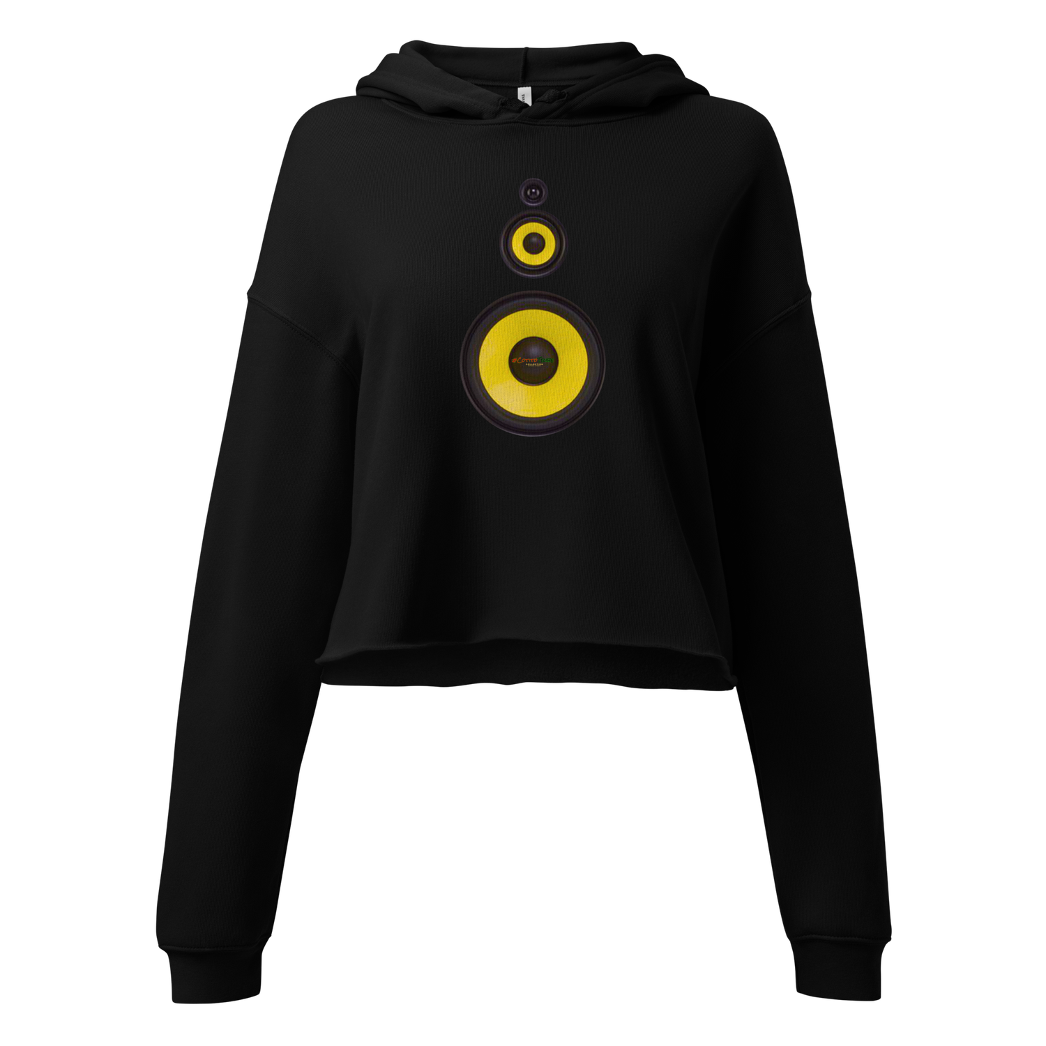 #CotitoTribe Collection Speaker-Woman III Cropped Hoodie