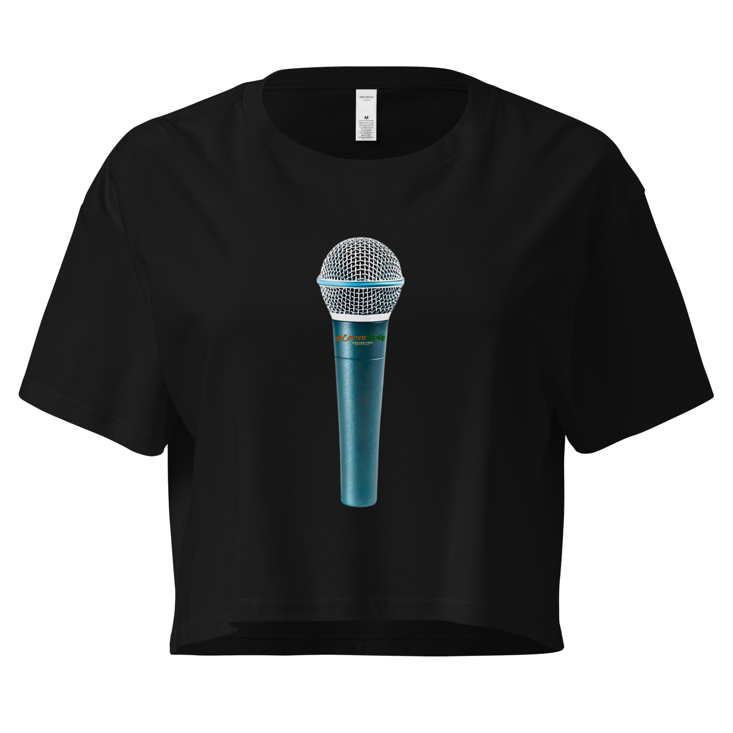 #CotitoTribe Collection Mic Check 1-2 Women’s Crop Top