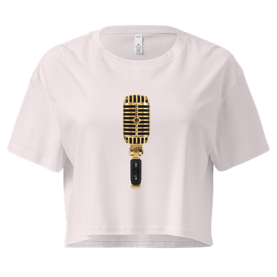 #Cotitotribe Collection Golden Era Mic Women’s Crop Top
