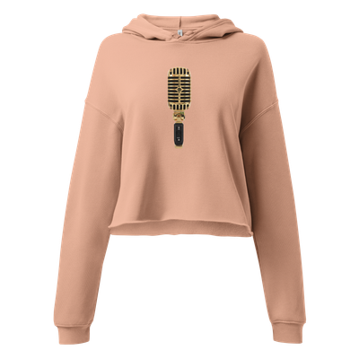 #Cotitotribe Collection Golden Era Mic Cropped Hoodie