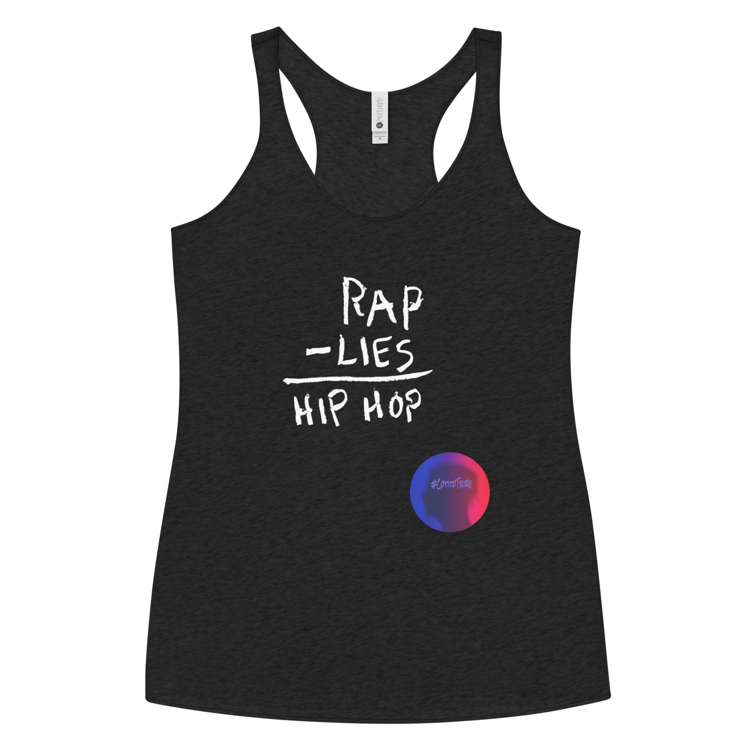 #CotitoTribe Collection Real Hip-Hop Women&#39;s Racerback Tank