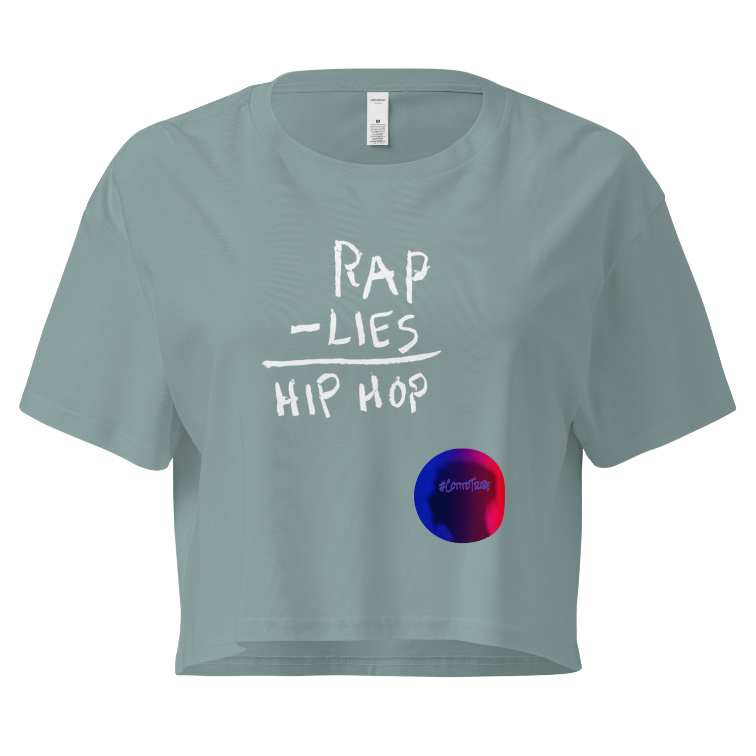 #CotitoTribe Collection Real Hip-Hop Women’s Crop Top