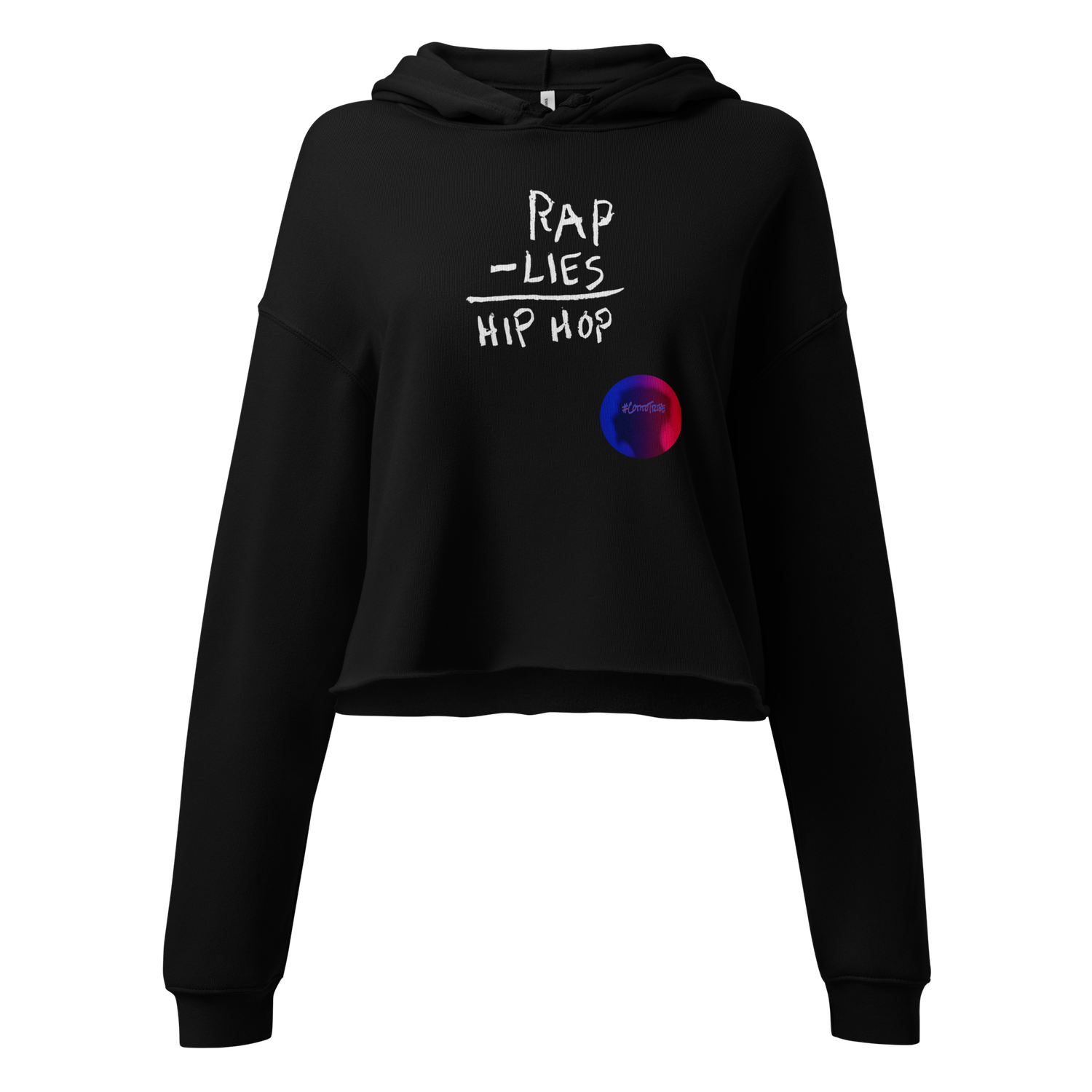 #CotitoTribe Collection Real Hip-Hop Cropped Hoodie
