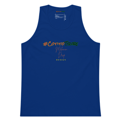 #CotitoTribe Collection Melanin Drip Signature Men’s premium Tank Top