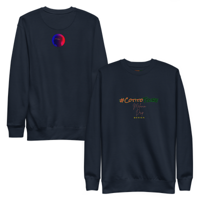 #CotitoTribe Collection Melanin Drip Signature Unisex Premium Sweatshirt