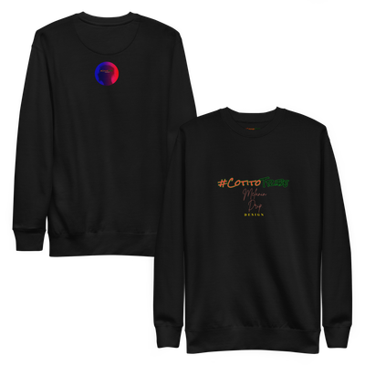 #CotitoTribe Collection Melanin Drip Signature Unisex Premium Sweatshirt
