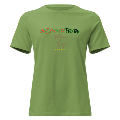 #CotitoTribe Collection Melanin Drip Signature Women&#39;s Relaxed T-Shirt