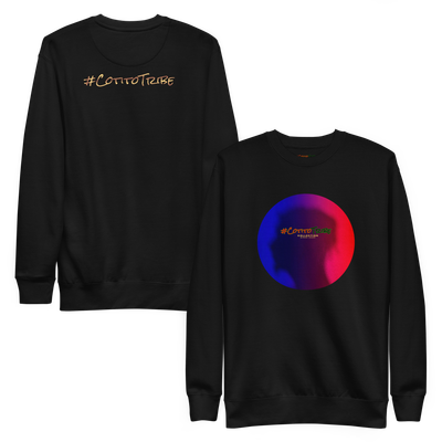 #CotitoTribe Collection Vintage Signature Logo Unisex Premium Sweatshirt