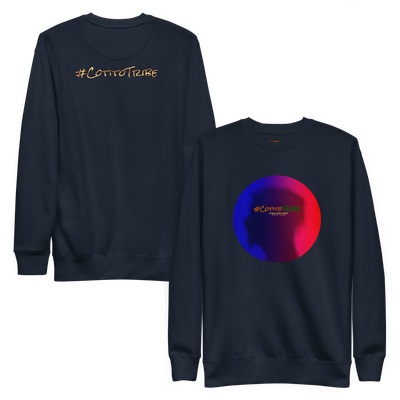 #CotitoTribe Collection Vintage Signature Logo Unisex Premium Sweatshirt