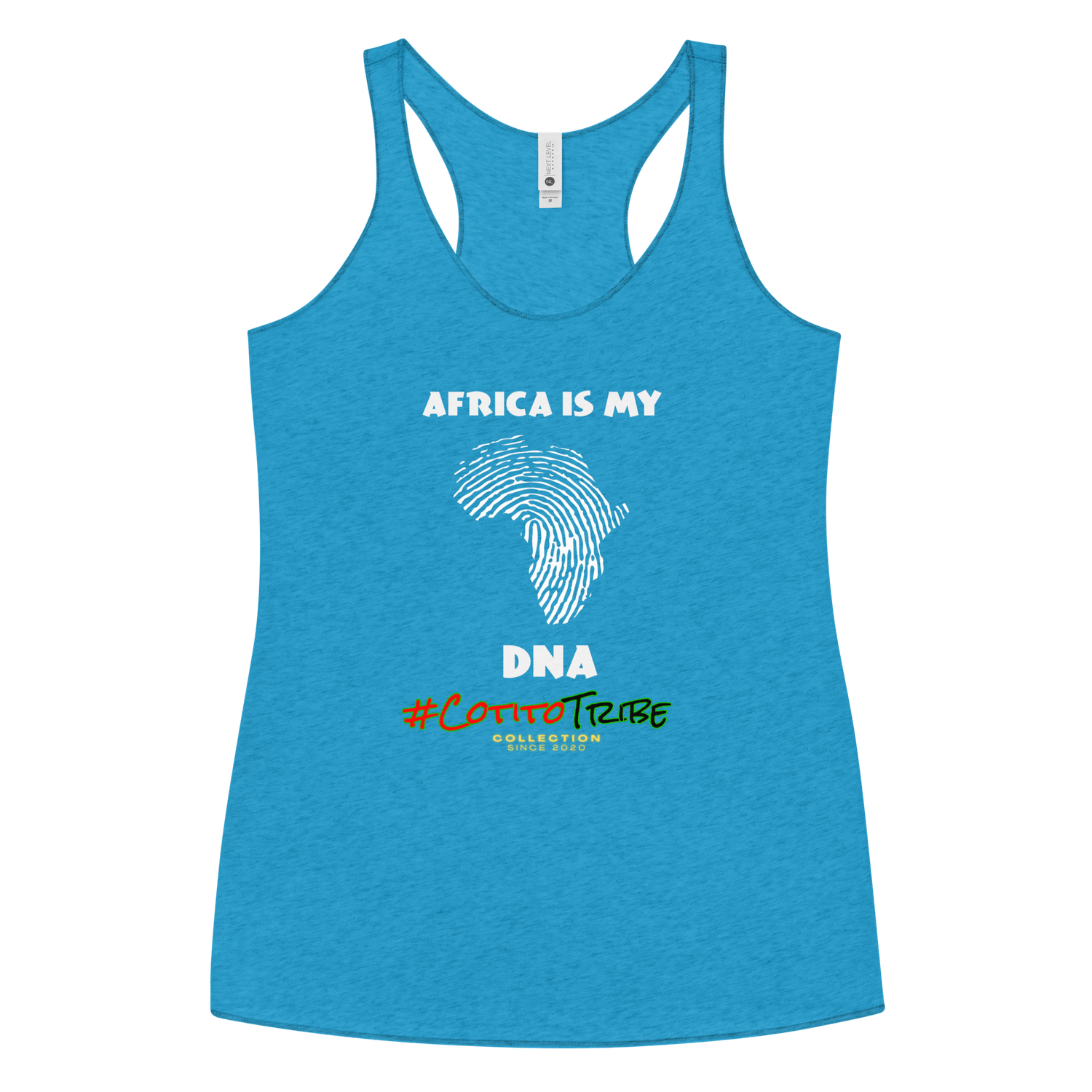 #CotitoTribe Collection DNA Women&#39;s Racerback Tank