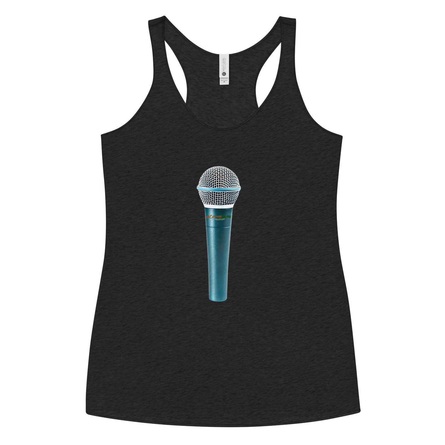#CotitoTribe Collection Mic Check 1-2 Women&#39;s Racerback Tank