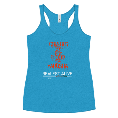 #CotitoTribe Collection Covered by the Blood Women&#39;s Racerback Tank