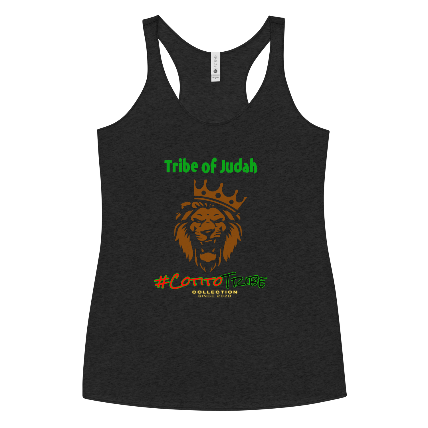 #CotitoTribe Collection Tribe of Judah Women&#39;s Racerback Tank