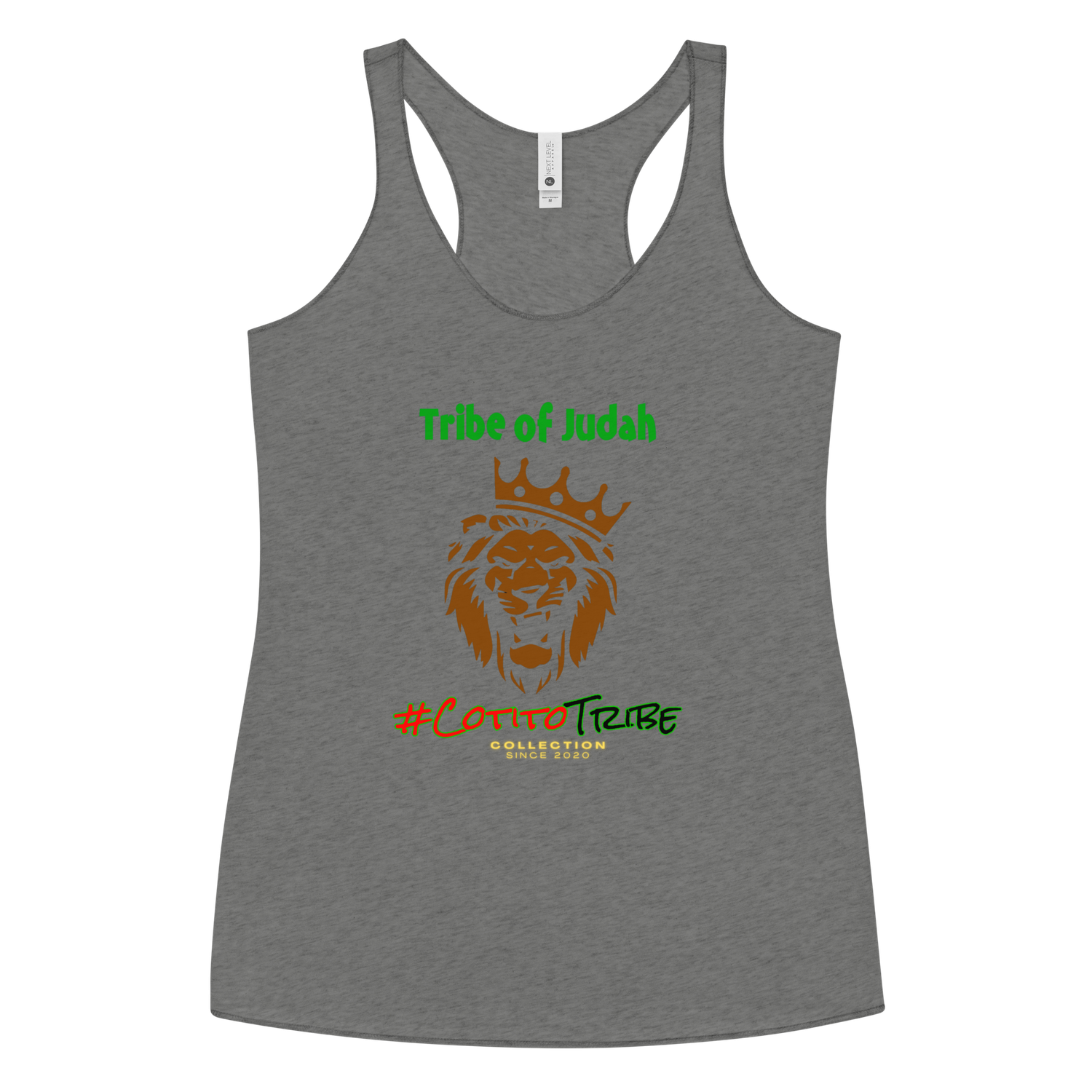 #CotitoTribe Collection Tribe of Judah Women&#39;s Racerback Tank