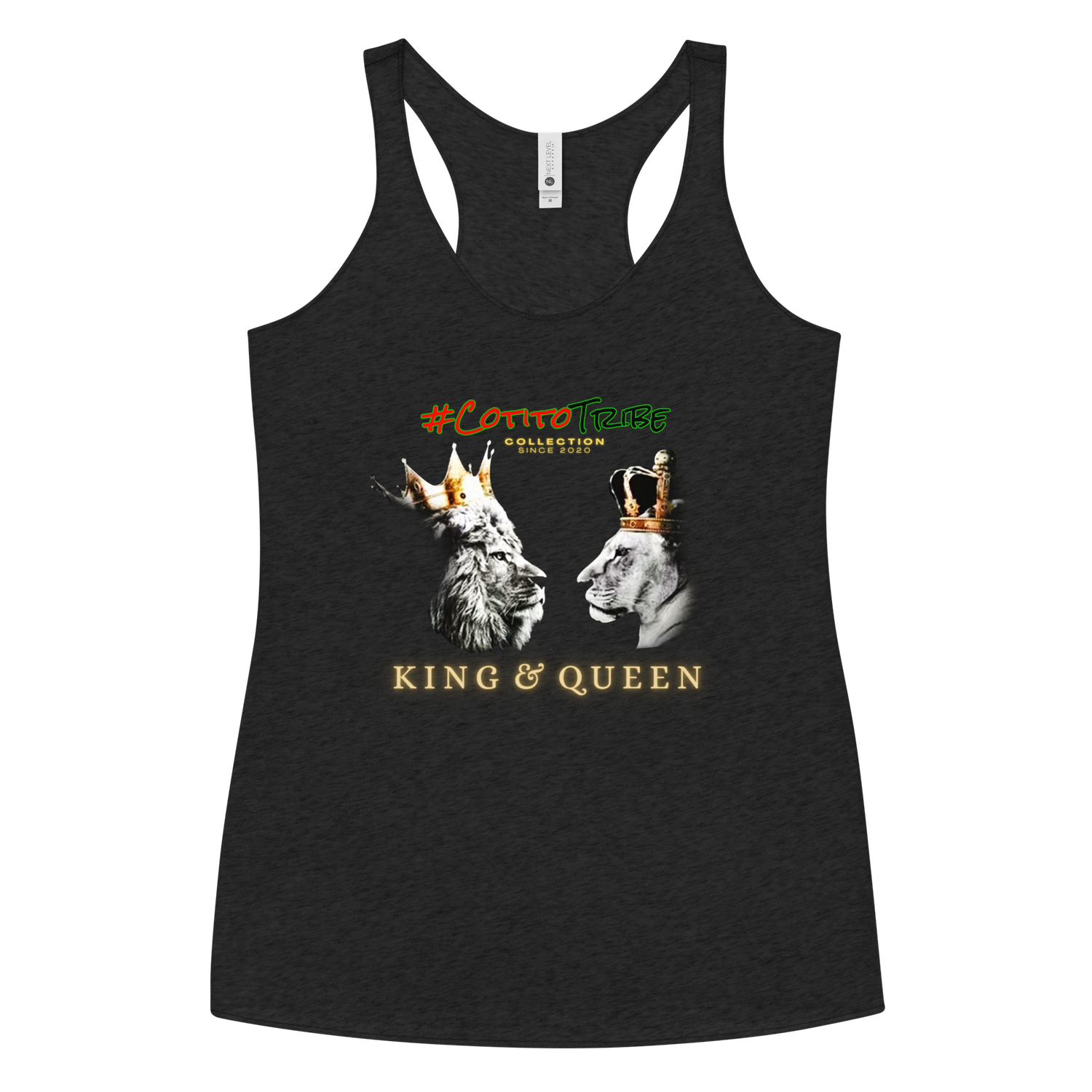 #CotitoTribe Collection King &amp; Queen Women&#39;s Racerback Tank