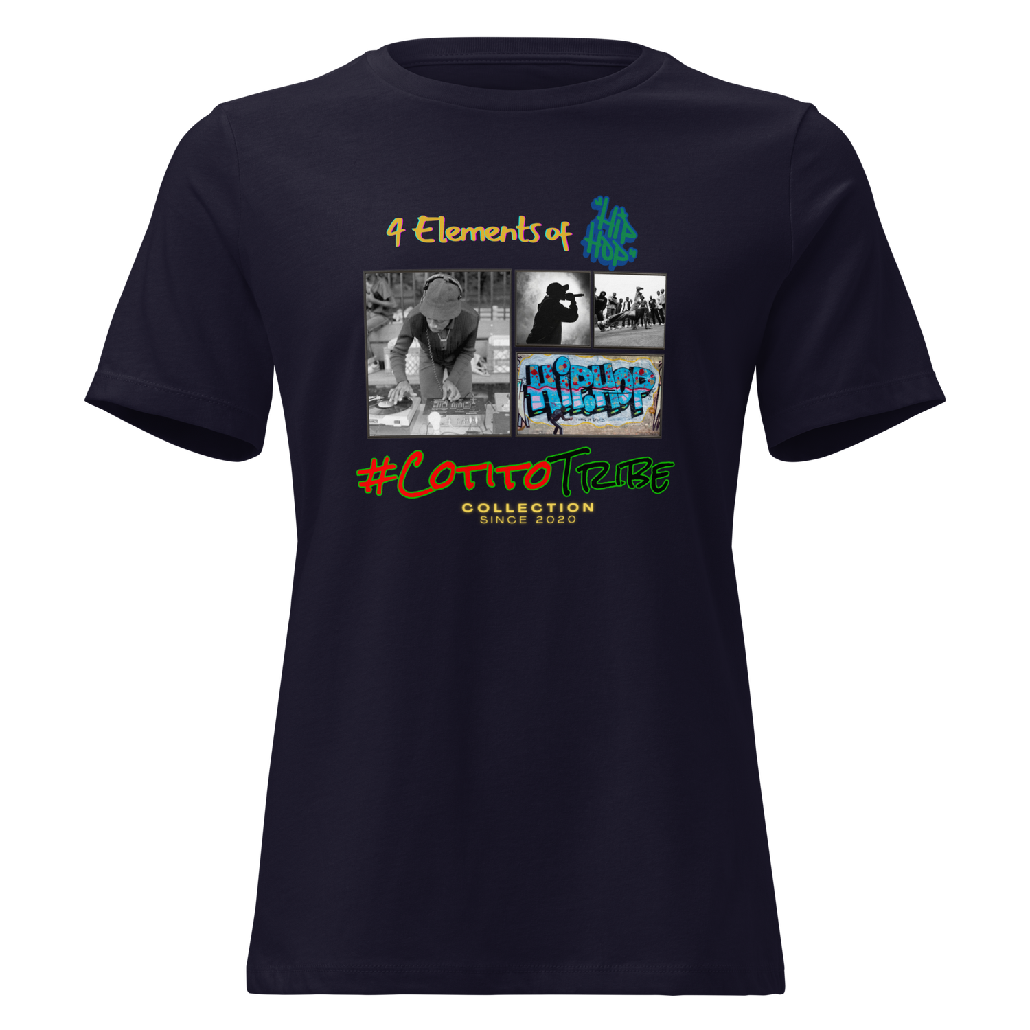#CotitoTribe Collection 4 Elements Women&#39;s Relaxed T-Shirt