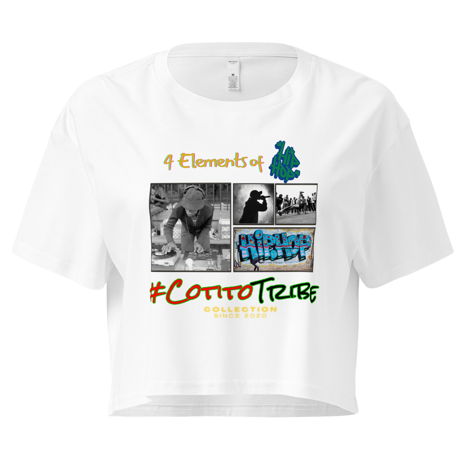 #CotitoTribe Collection 4 Elements Women’s Crop Top