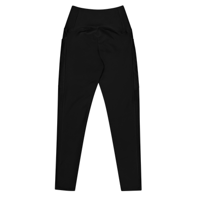 #CotitoTribe Collection All Black Everything Leggings with Pockets