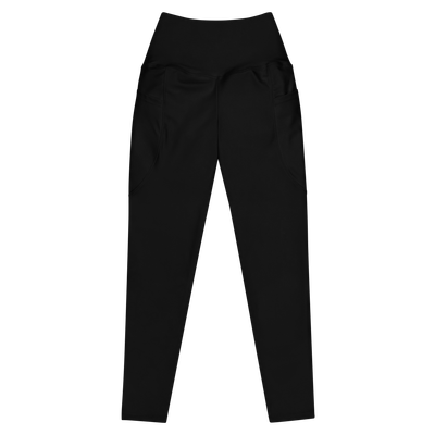 #CotitoTribe Collection All Black Everything Leggings with Pockets