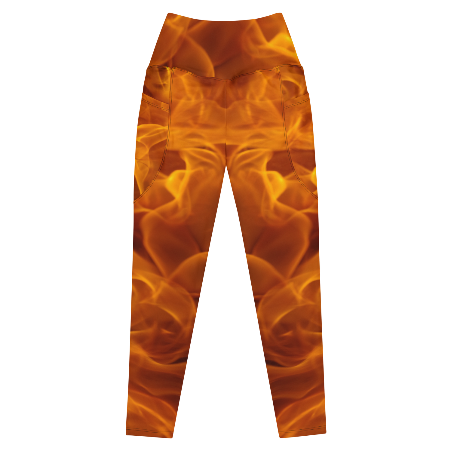 #CotitoTribe Collection On Fire Leggings with Pockets